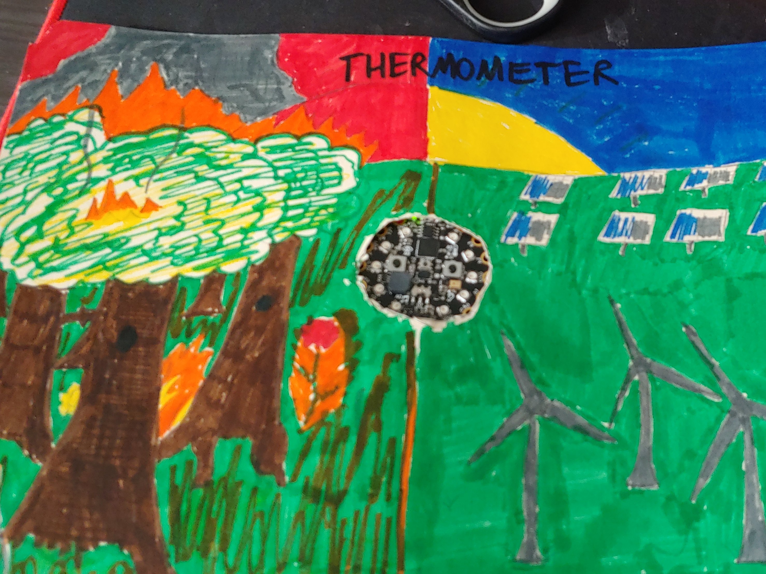 Active Sensor Thermometer Hackster Io - Download Premium Geometric Photo | Desktop