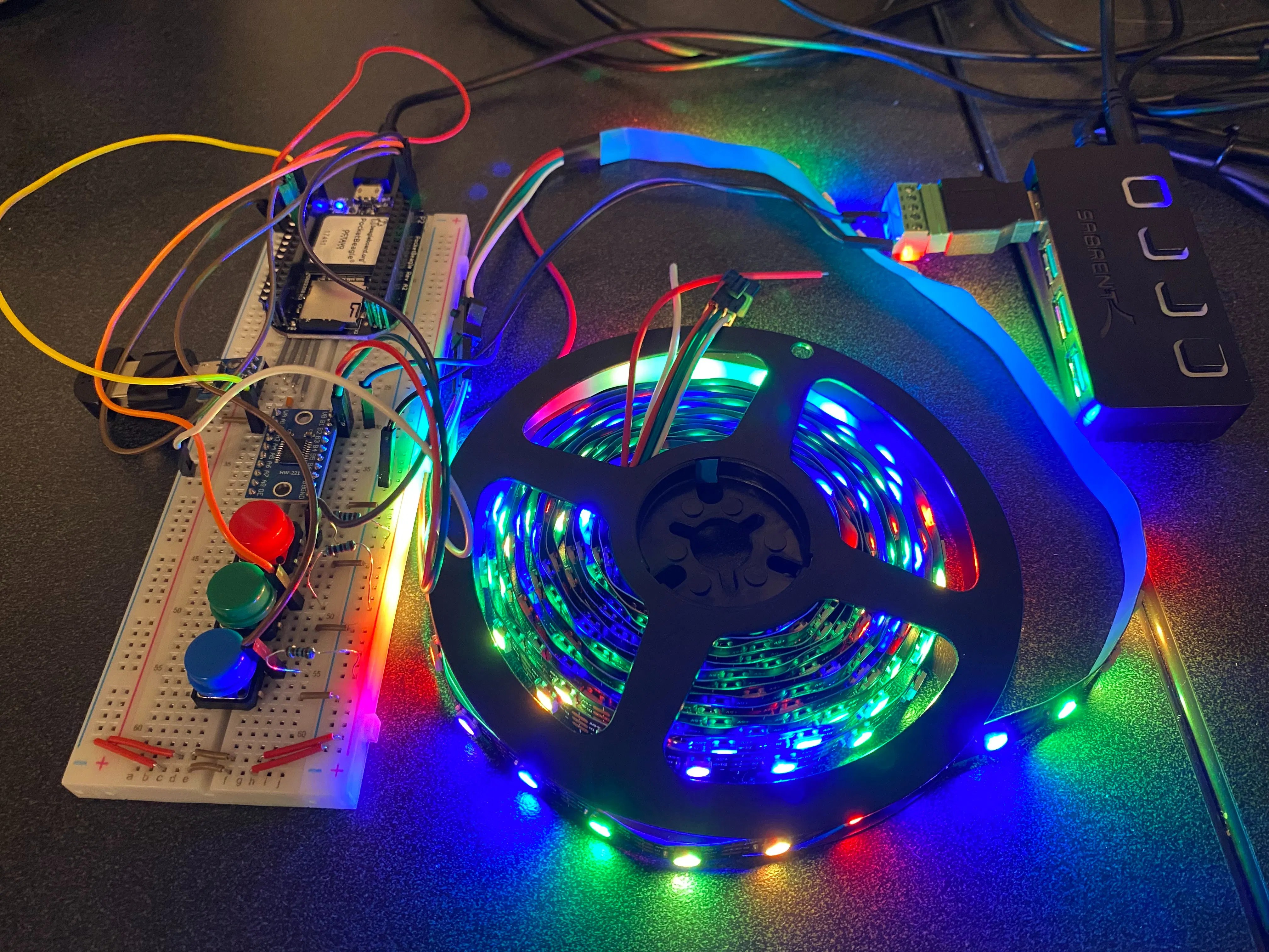 Clap On Led Light Strip Hackster Io