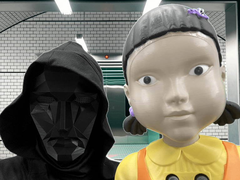 Squid game players compete for an enormous cash prize. Squid Games Doll Build Using Arduino Uno Hackster Io