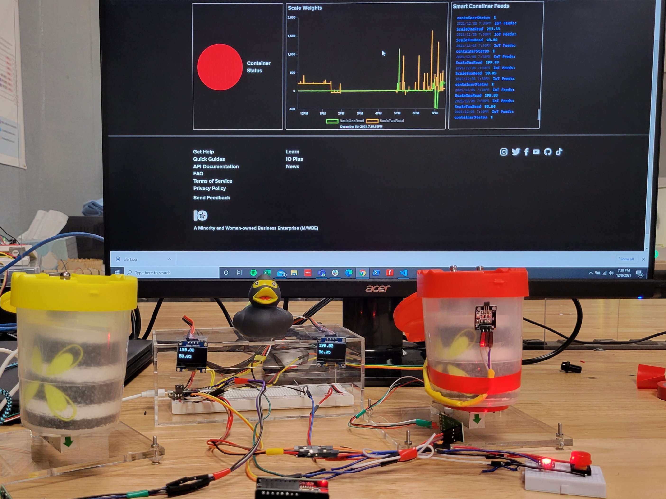 Eco A Smart Garbage Container Hackster Io - Download Gorgeous Ocean Picture | High Resolution