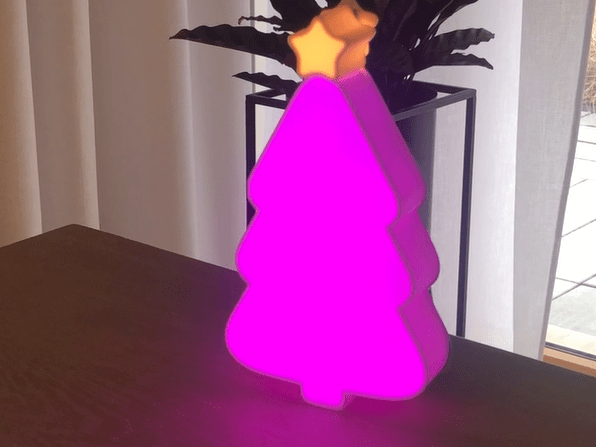 How To Create Arduino Led 3d Printed Christmas Tree Lamp Hackster Io - Ultra HD Geometric Wallpapers for Desktop