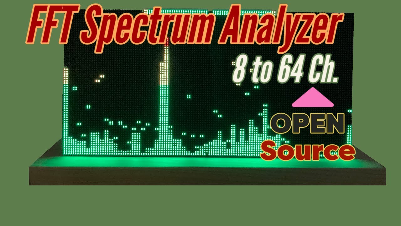 Must See Fft Spectrum Analyzer 8 64 Channels Esp32 Diy Youtube - City Photo Collection - 4K Quality