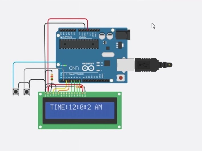 Arduino Clock Without Rtc With Temperature And Humidity Hackster Io - Perfect Colorful Illustration - Full HD
