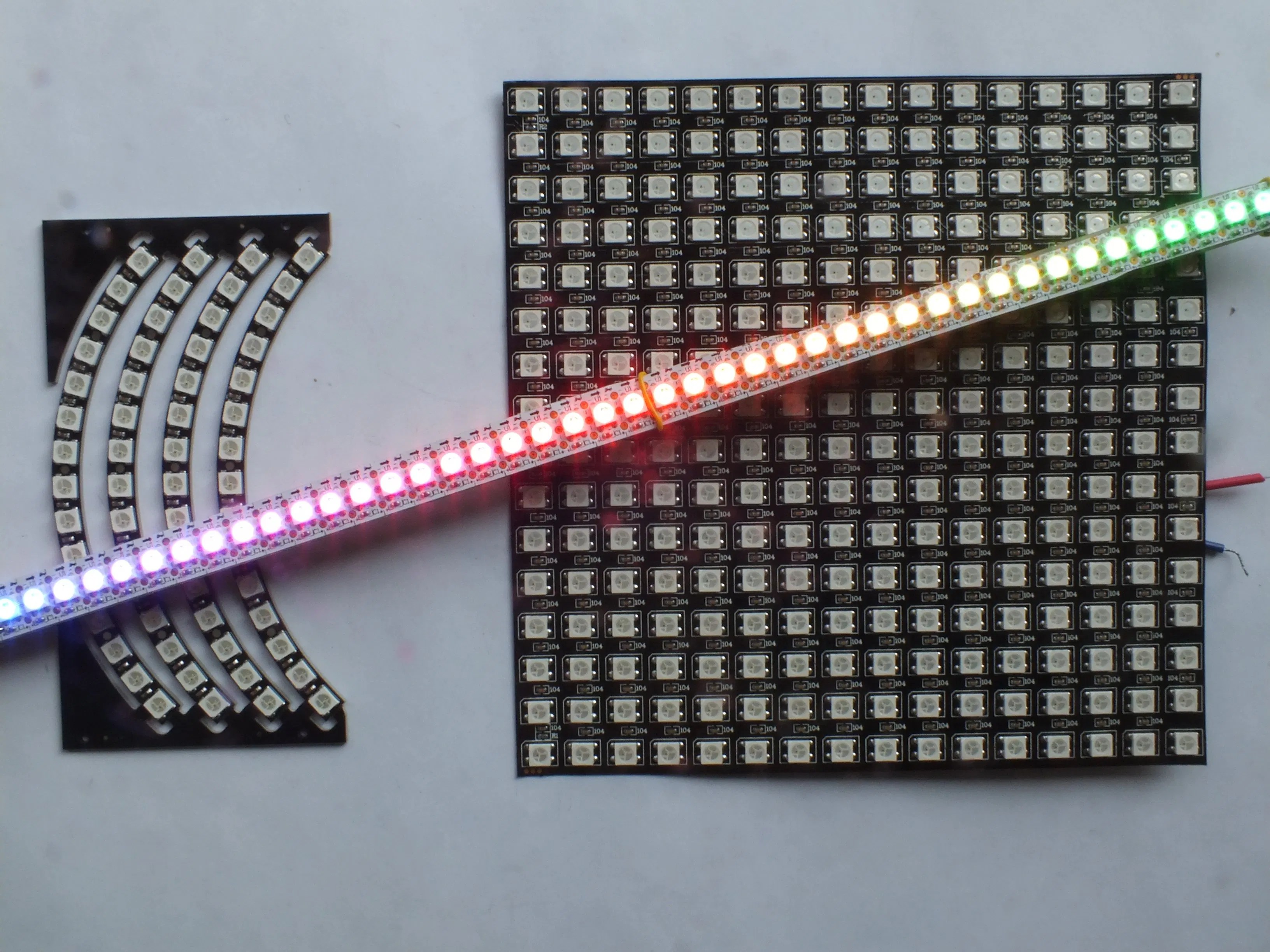 Playing With Ws2812 Led Strip Light Hackster Io