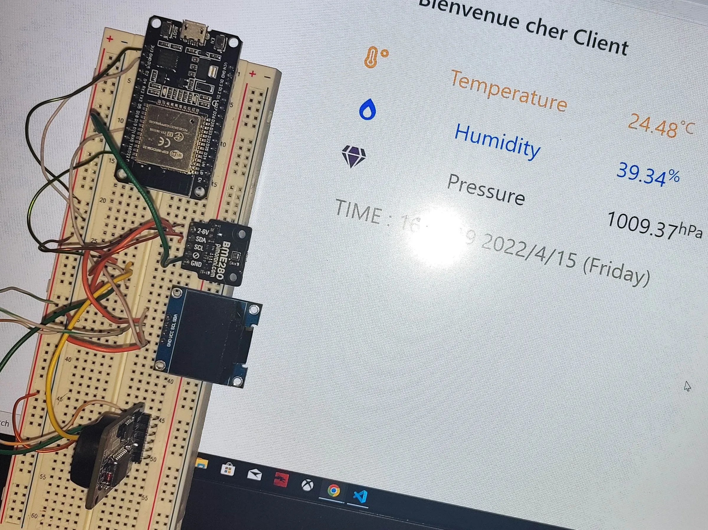 How To Use The Bme280 With Arduino Nano Every Hackster Io - Best Dark Backgrounds in Desktop