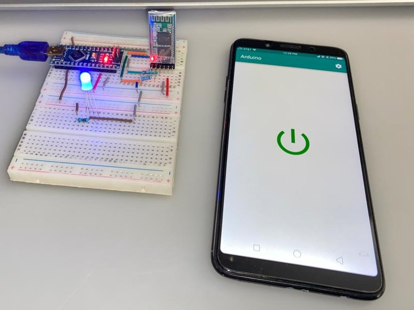 Led Control With Hc-05 Bluetooth Module - Hackster.io