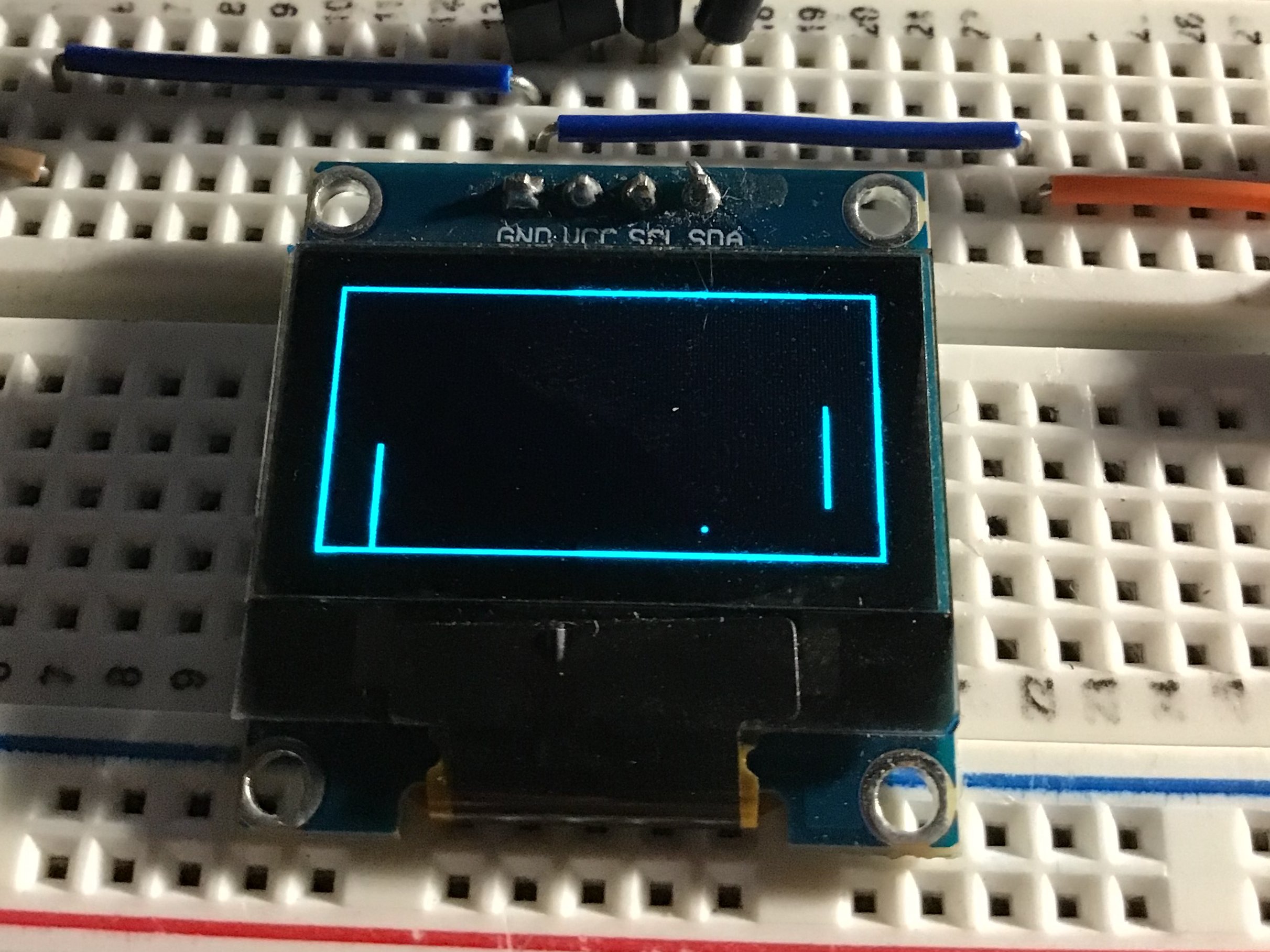 Arduino Pong Game Oled Display Hackster Io - Professional Geometric Photo - 8K