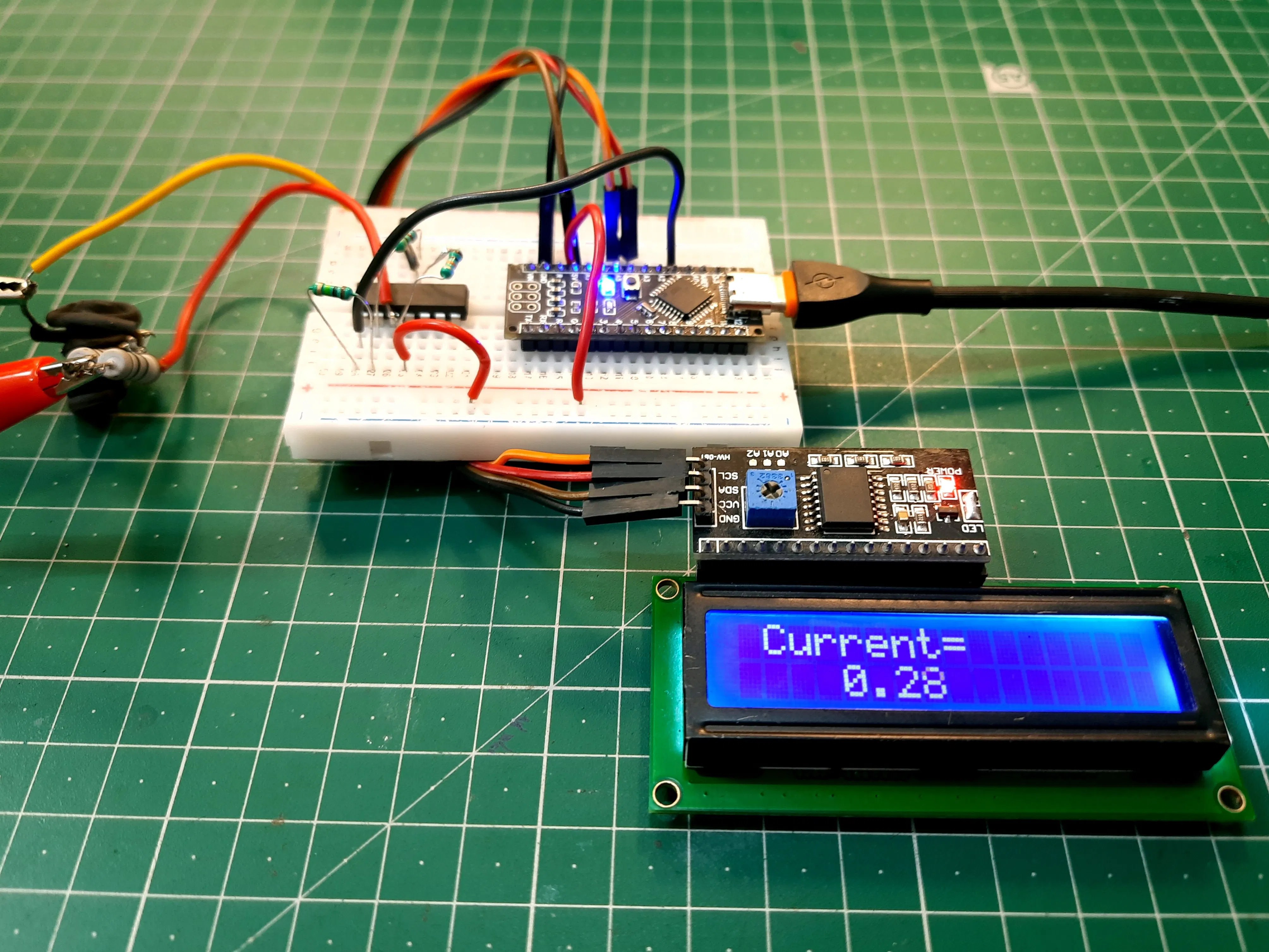 Diy Current Meter Using Arduino Hackster Io - Creative Ocean Background - 8K