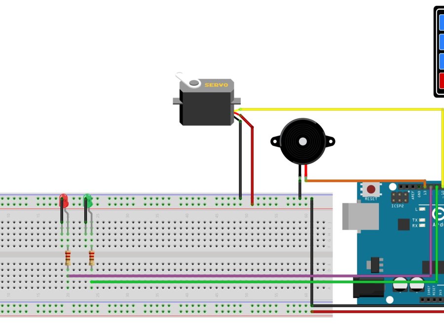 Keypad Lock With Servo - Hackster.io