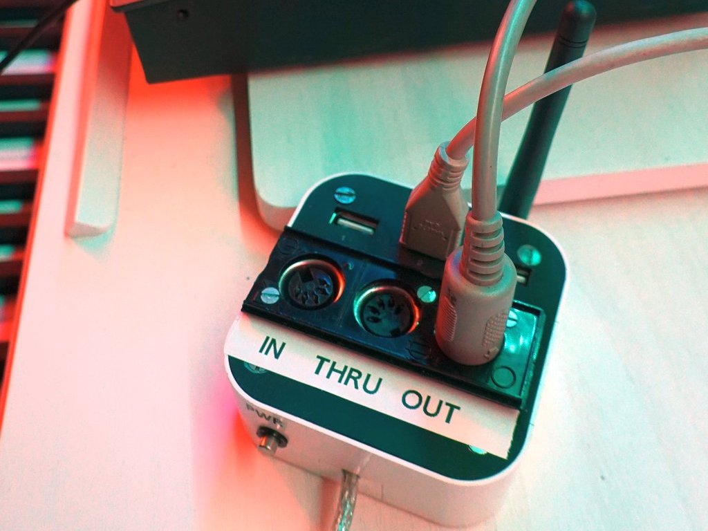 Raspberry Pi Breadboard Midi Controller Hackster Io - Download Modern Dark Image | Retina