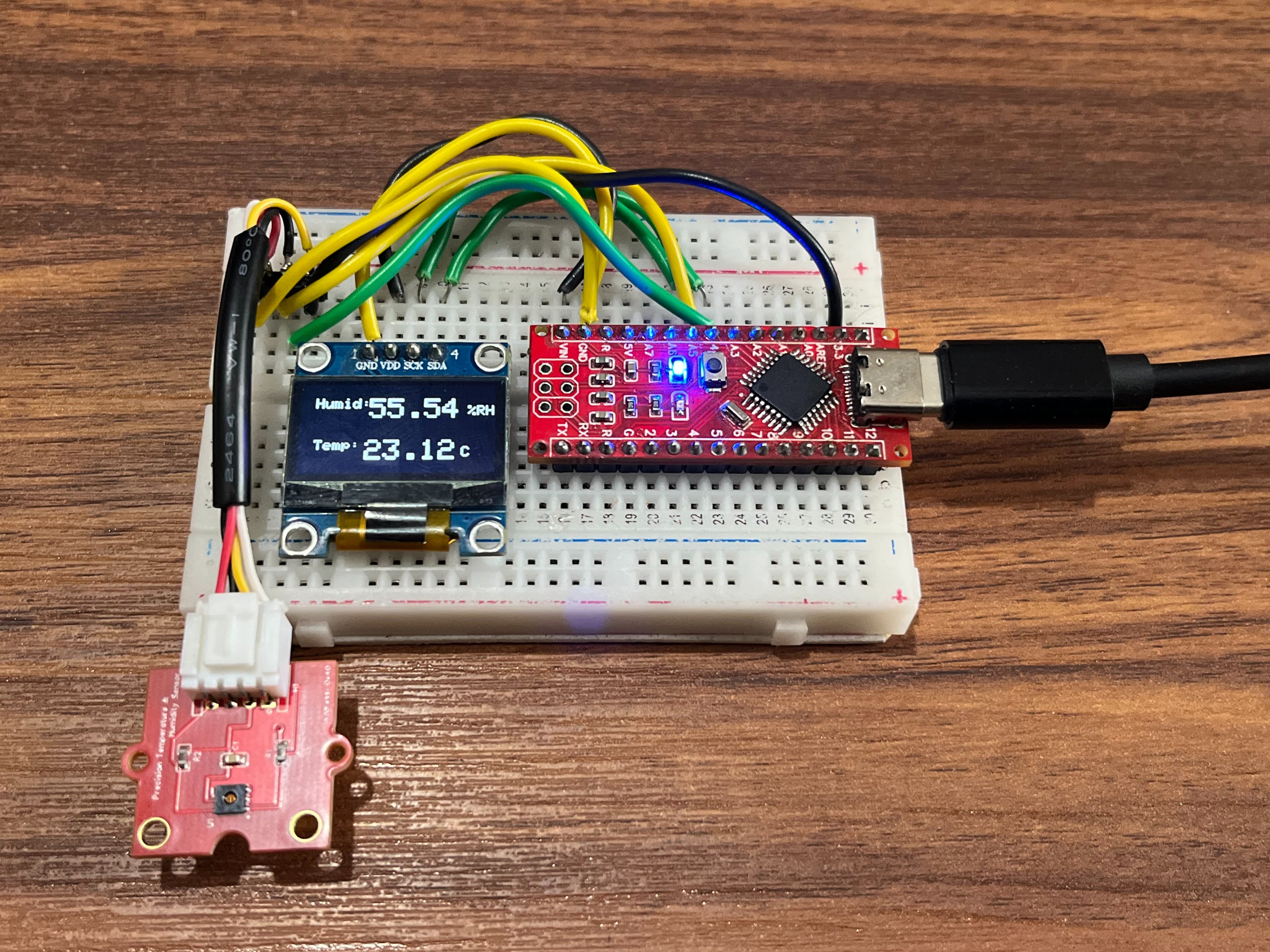 Temperature And Humidity Sensor With Led Lights Hackster Io - Best City Photos in High Resolution