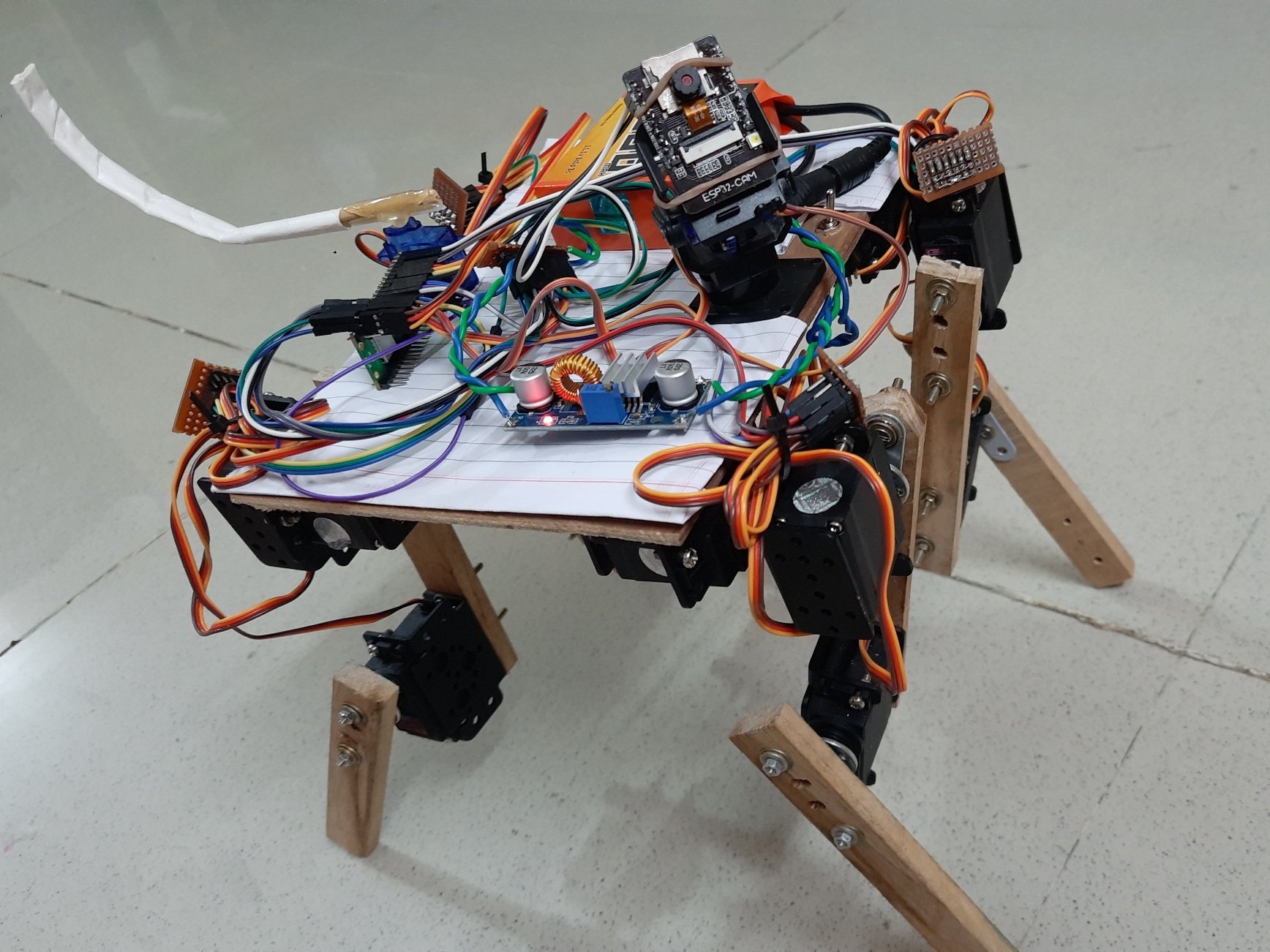Arduino Based 4 Legged Mobile Robot Built From Scratch Hackster Io - Best Abstract Pictures in 8K