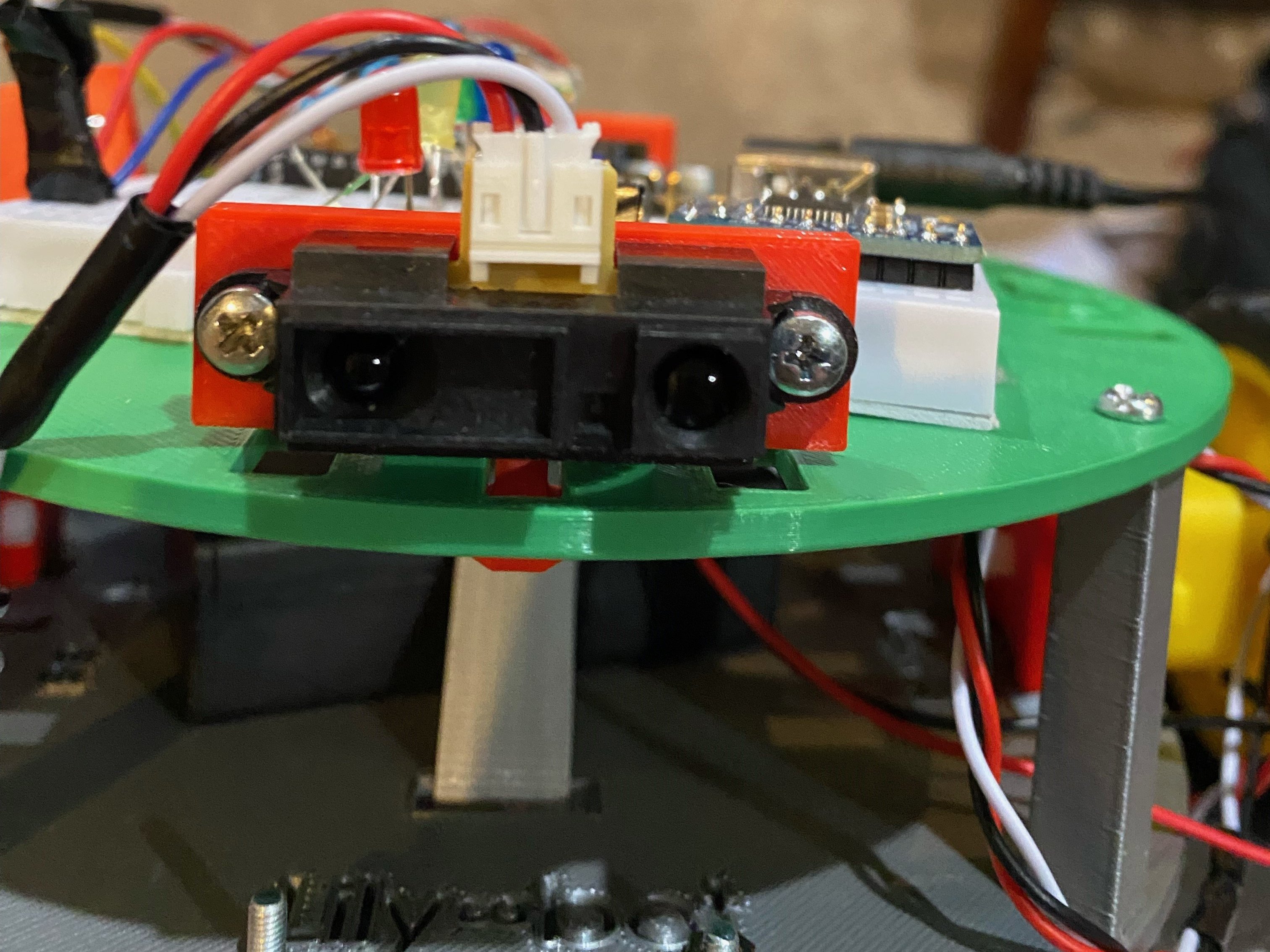 Lily Bot Arduino Obstacle Avoidance With 4 Sonar Sensors Hackster Io - Premium Landscape Image - High Resolution
