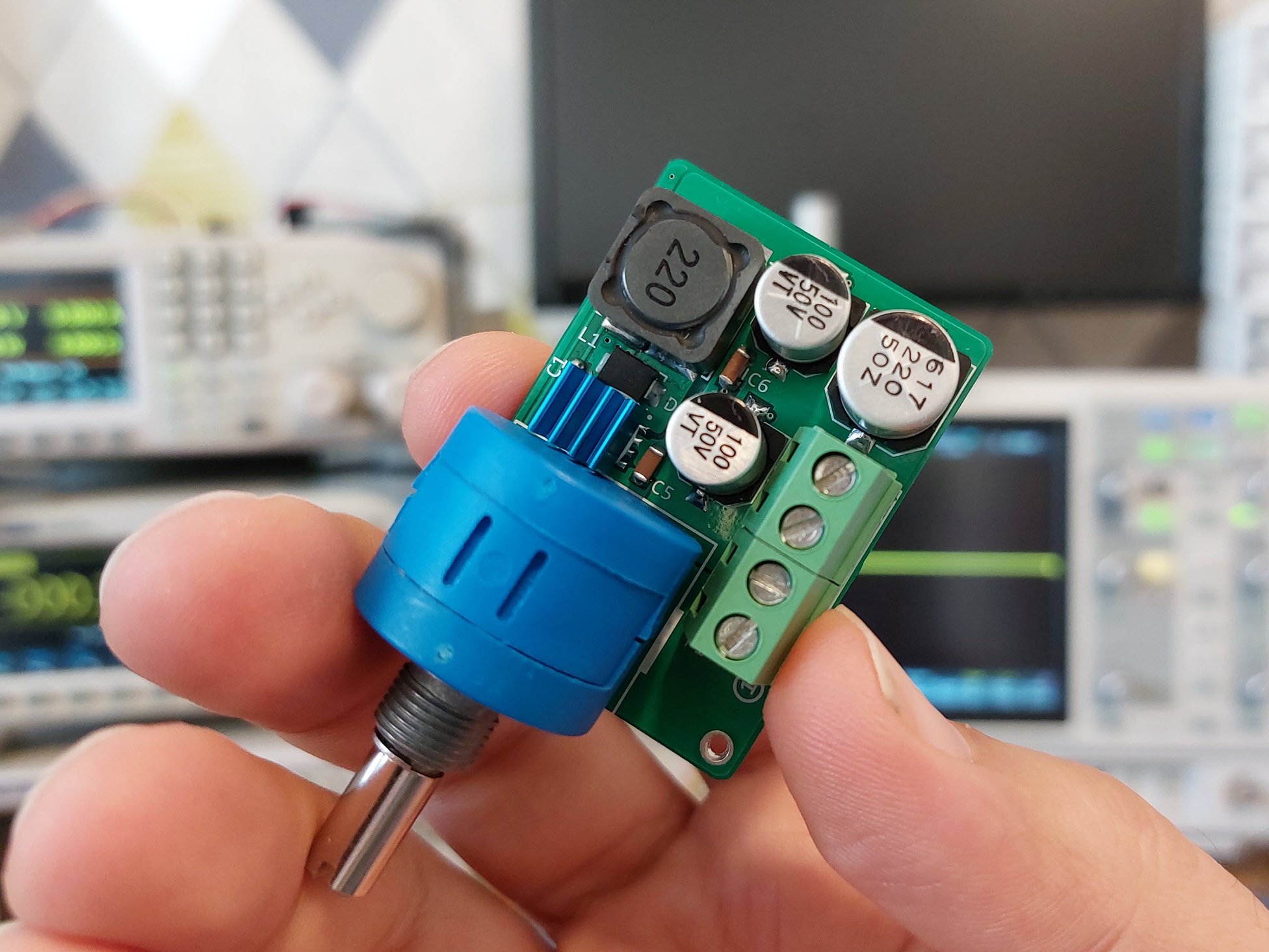 Adjustable Switching Power Supply - Abstract Illustration Collection - Ultra HD Quality