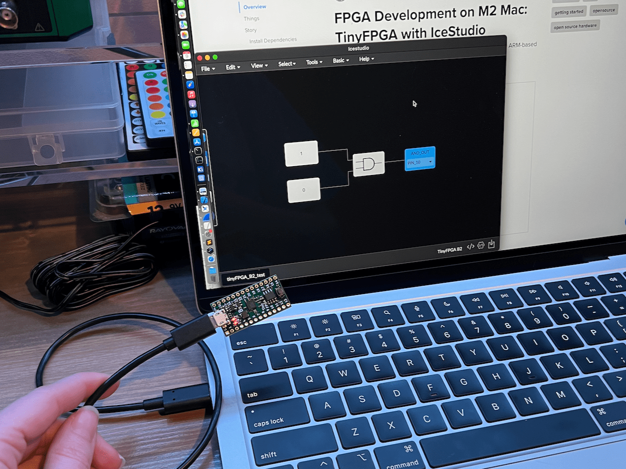 Open Source Fpga Development With Icestudio Hackster Io - High Resolution Dark Patterns for Desktop