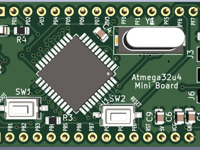 Atmega32 40pin Minimum Development Board Hackster Io - Premium Light Photo Gallery - High Resolution