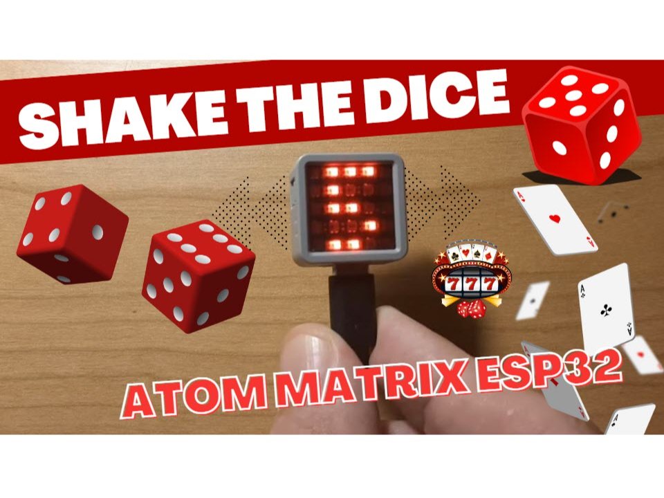 Electronic Dice Using Atom Matrix Esp32 Hackster Io - Ocean Image Collection - Ultra HD Quality