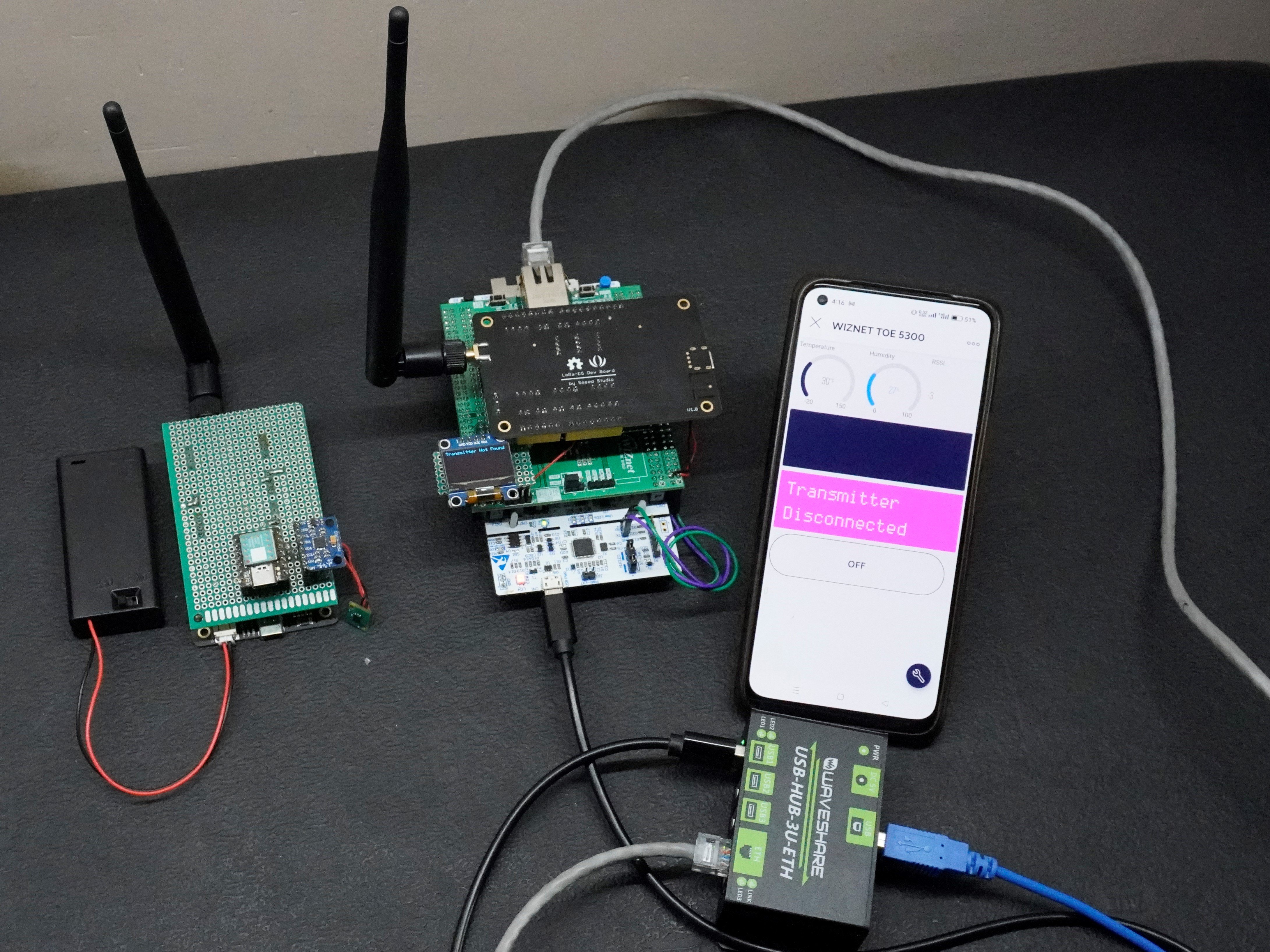 Ethernet Enhanced Lora Gateway Minimizing Delay Hackster Io - Retina Dark Textures for Desktop
