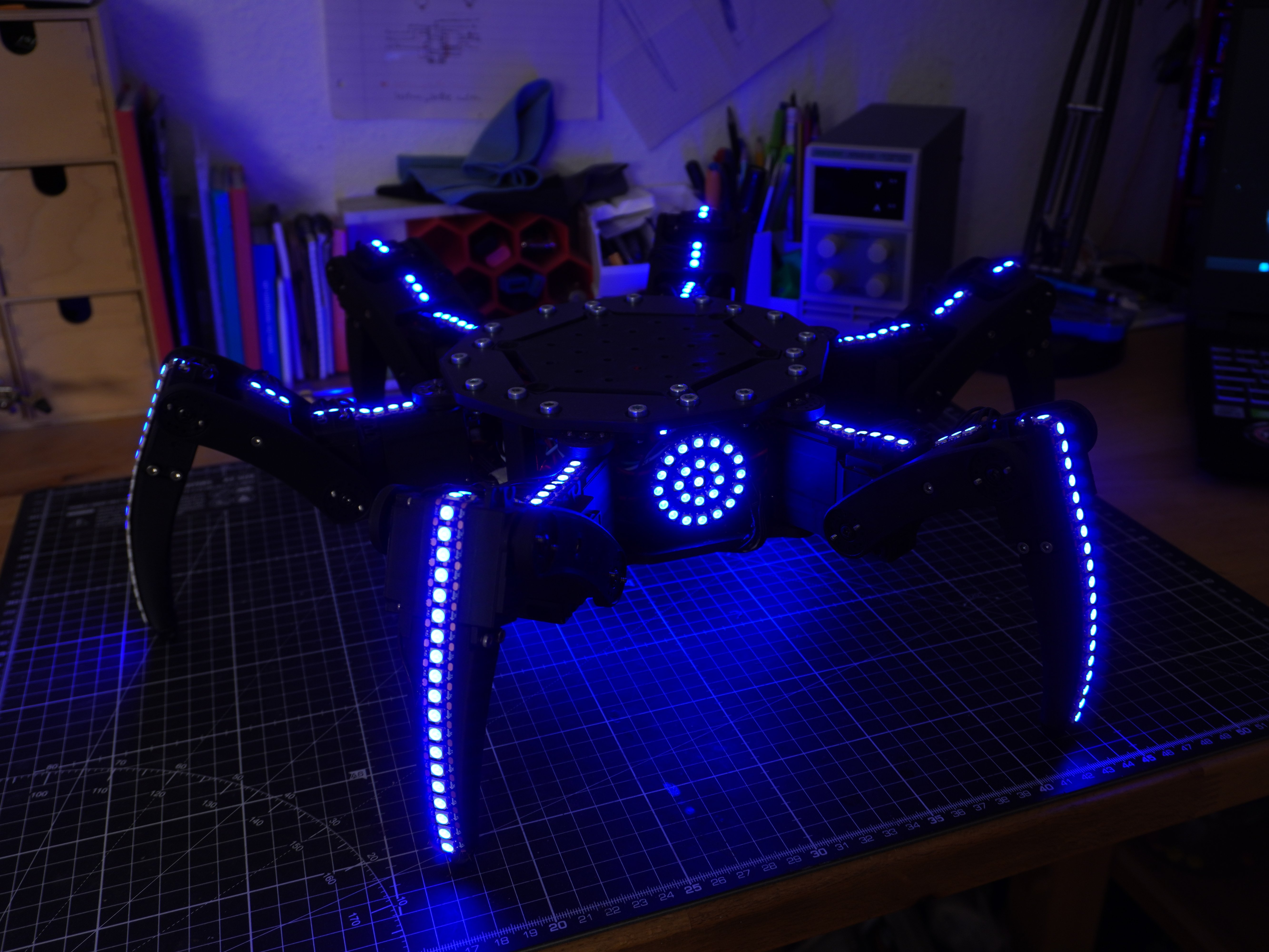 3d Printed Hexapod Hackster Io - 4K Mountain Patterns for Desktop