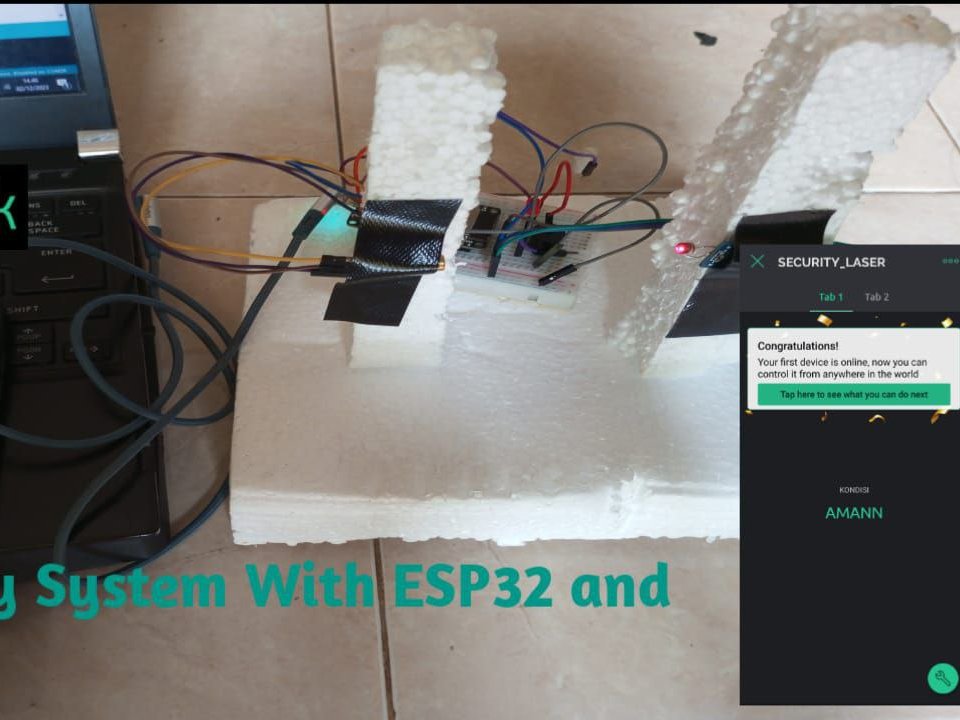 Laser Protection Security System With Esp32 And Blynk Hackster Io - Premium Space Illustration Gallery - Retina