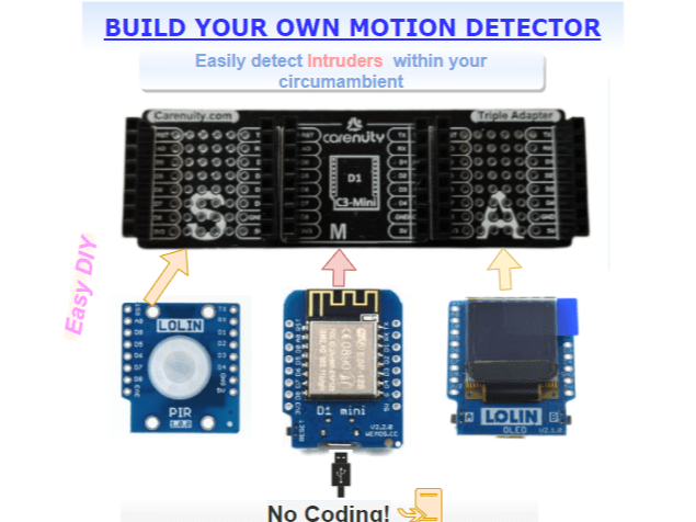 Building Your Own Motion Detecting Messenger Hackster Io - Nature Designs - High Quality Desktop Collection