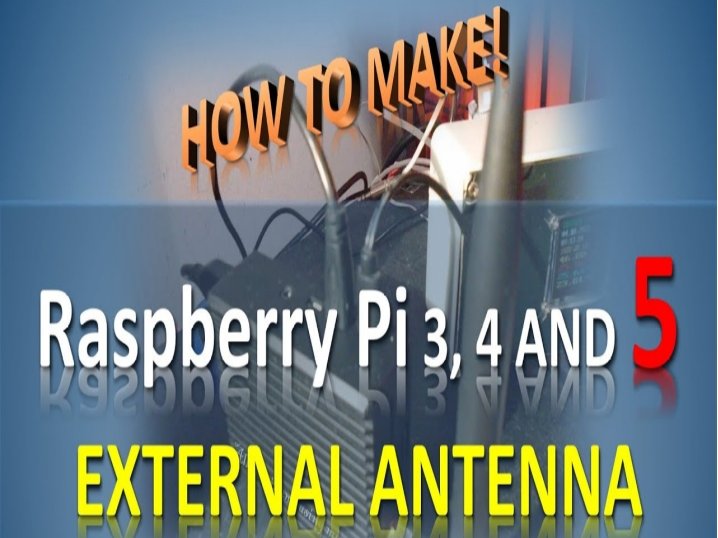 Adding An External Antenna To Raspberry Pi 5 4 3 Hackster Io - Classic Colorful Image - 8K