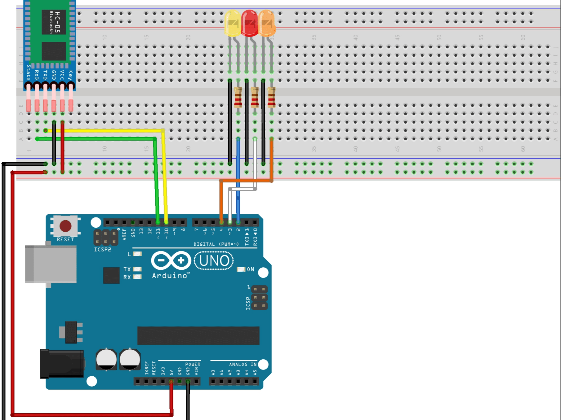 Control Leds Using Arduino And Bluetooth Hackster Io - Download Modern City Picture | Retina