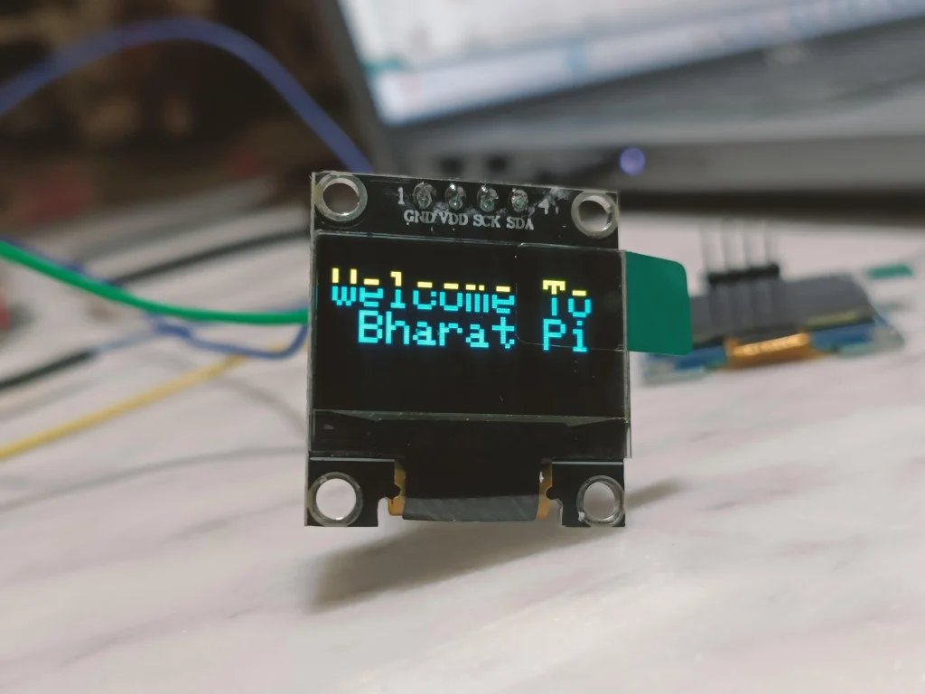Flame Sensor Using Bharat Pi Board And Oled Display Hackster Io - Artistic 4K Abstract Textures | Free Download