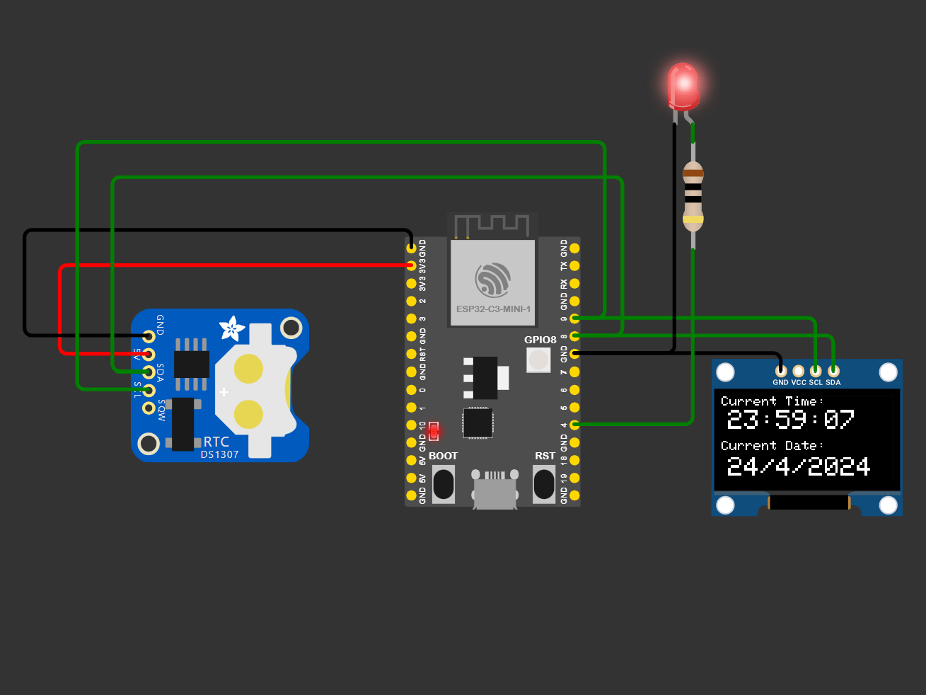 Automated Led Lighting System With Real Time Clock Hackster Io - Best Geometric Illustrations in HD