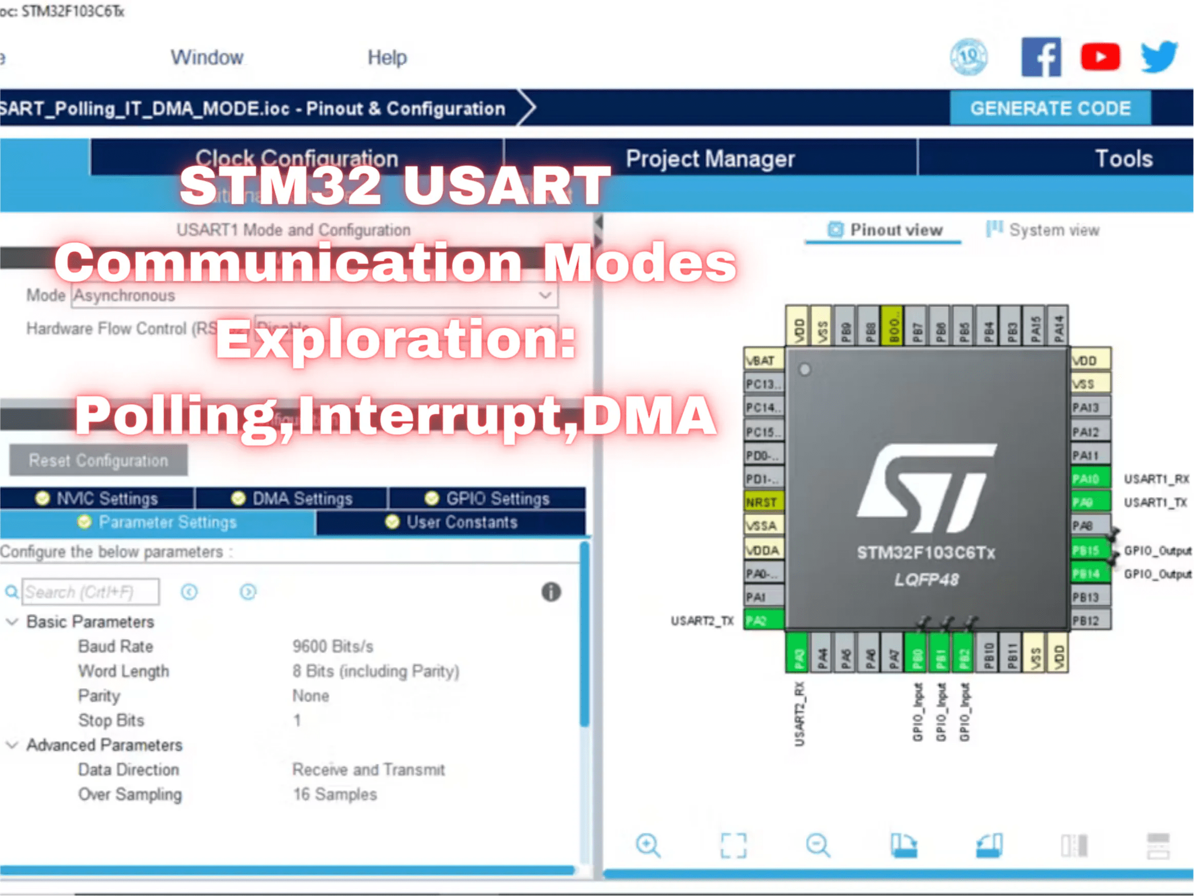 Exploring Usart Communication Modes In Stm32 Hackster Io - Dark Texture Collection - Mobile Quality