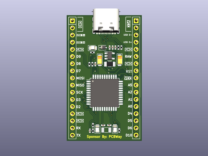 Atmega32u4 Customize Mini Development Board Hackster Io - Best Abstract Photos in Retina