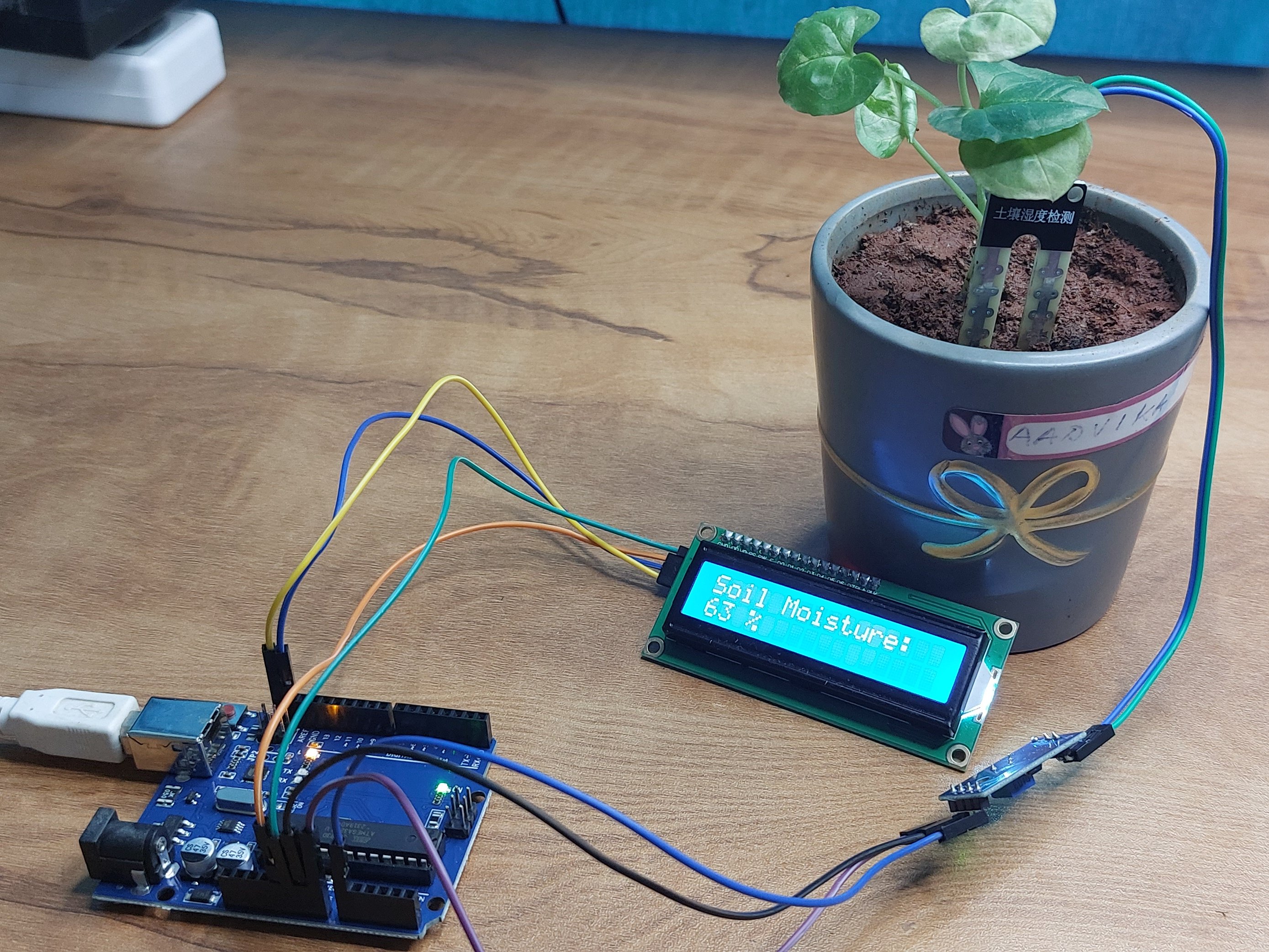 How To Operate Soil Moisture Sensor With Arduino Hackster Io - High Resolution Minimal Arts for Desktop