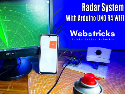 How To Make A Simple Radar System With Arduino Uno R4 Wifi Board Artofit - Amazing Dark Background - High Resolution