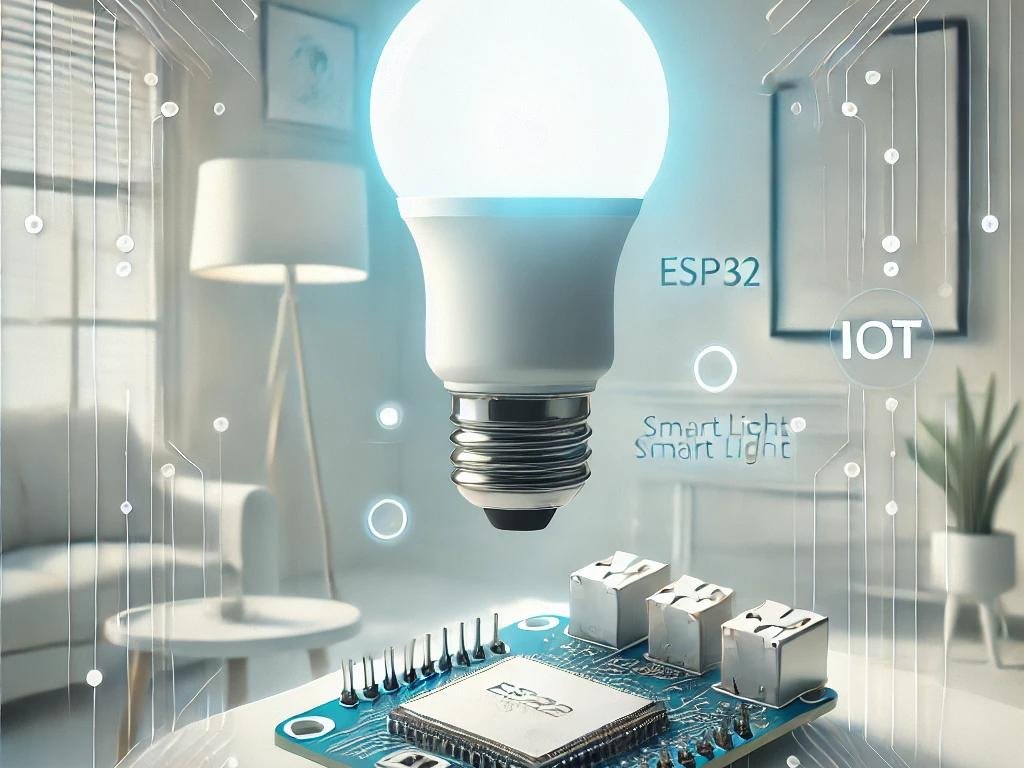 Control A Smart Light With Esp32 And Wi Fi Iot Home Automa Hackster Io - Professional Nature Texture - 8K