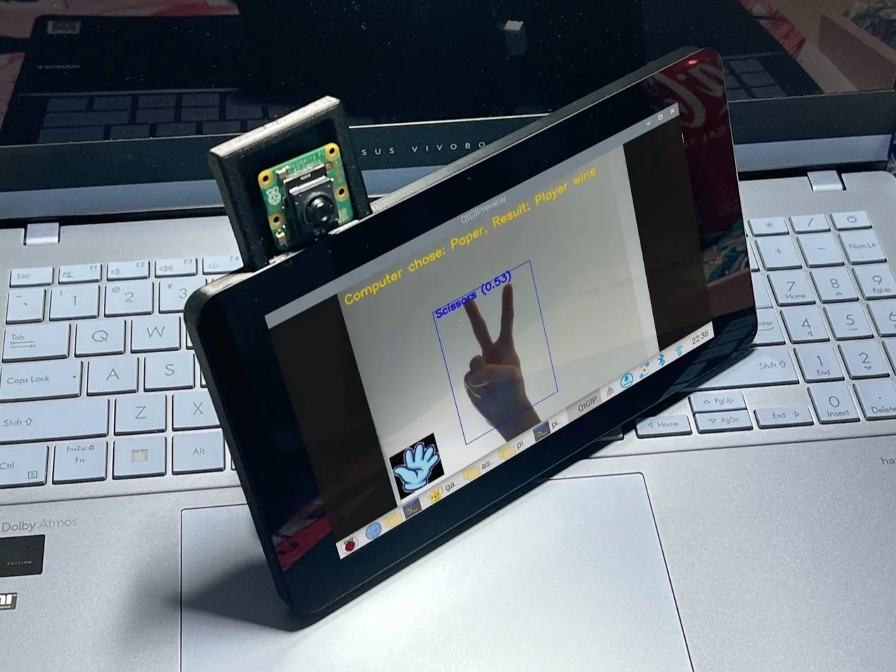 Ai Driven Gesture Recognition And Rock Paper Scissors Game Hackster Io