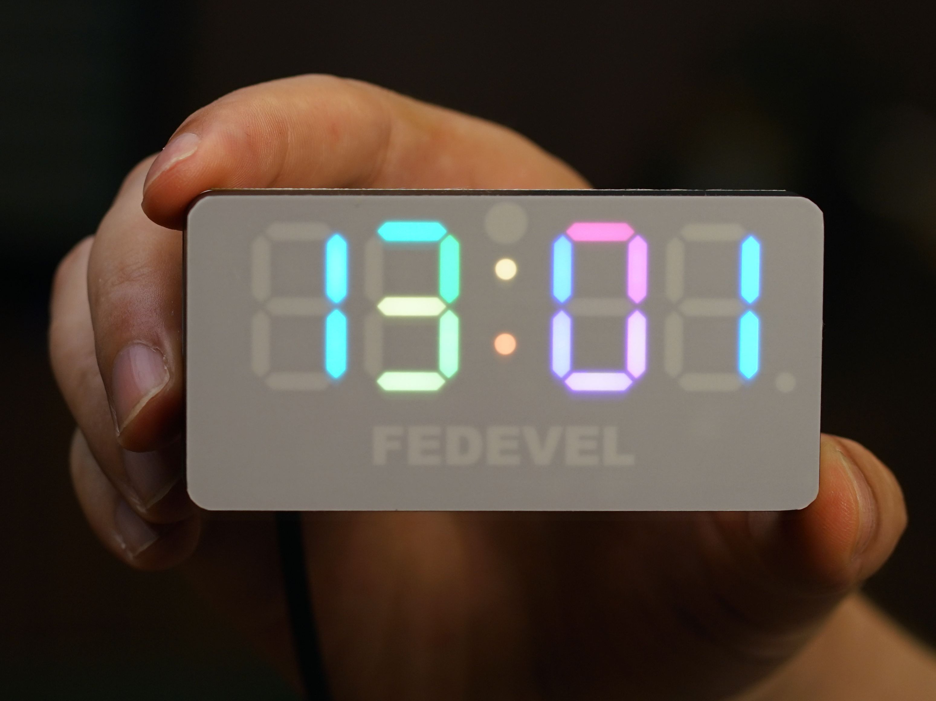 The Clock Project Hackster Io - Ultra HD Abstract Picture - High Resolution