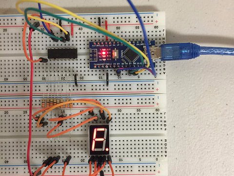 7 Segment Led Displays 102 Using A Shift Register