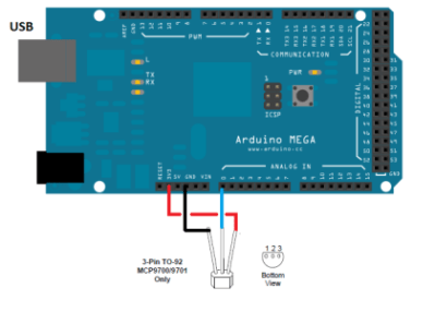 Thermometer Diode Based Arduino Project Hub