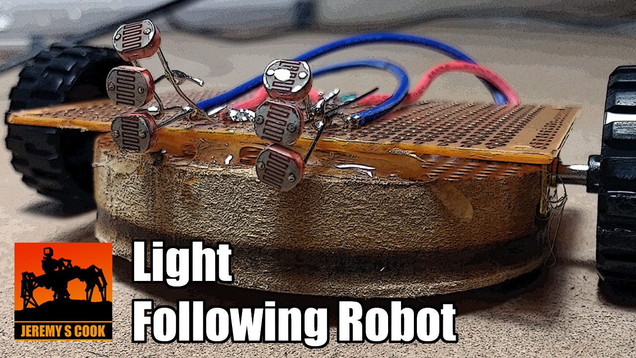 Light Tracking Robot Hackster Io - Artistic Retina Dark Pictures | Free Download