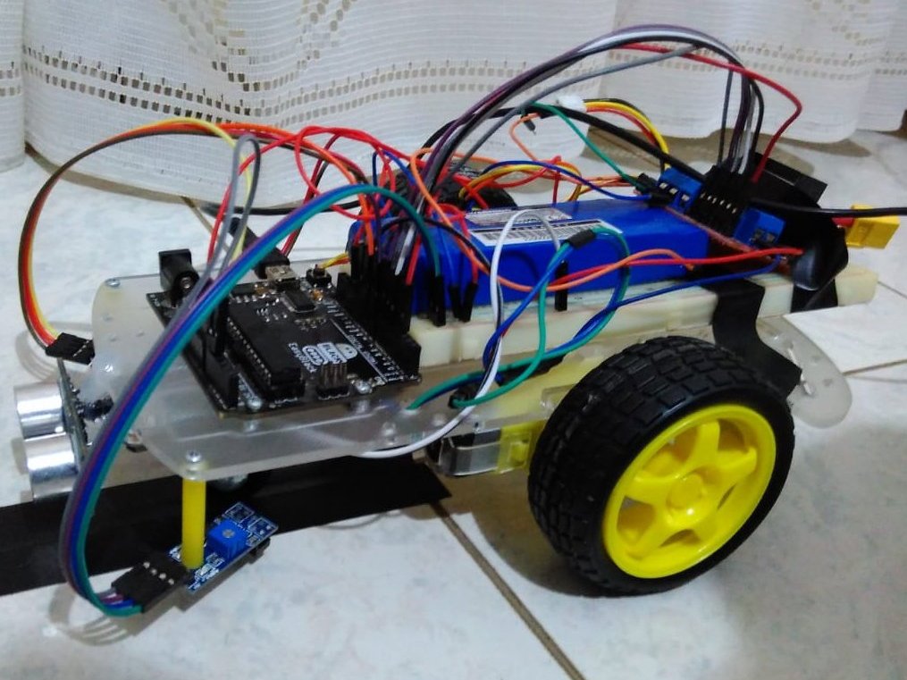 Line Follower Robot With Obstacle Detection Hackster Io - Light Pattern Collection - Mobile Quality