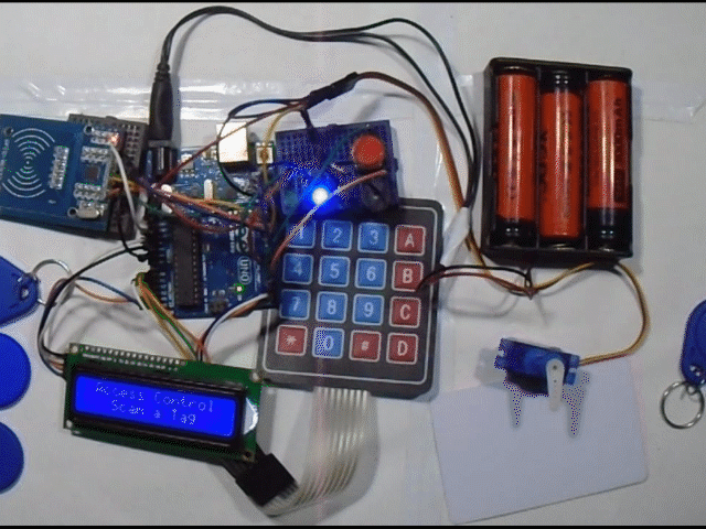 Rfid And Keypad Based Access Control System Using Arduino Hackster Io - Mobile Light Textures for Desktop