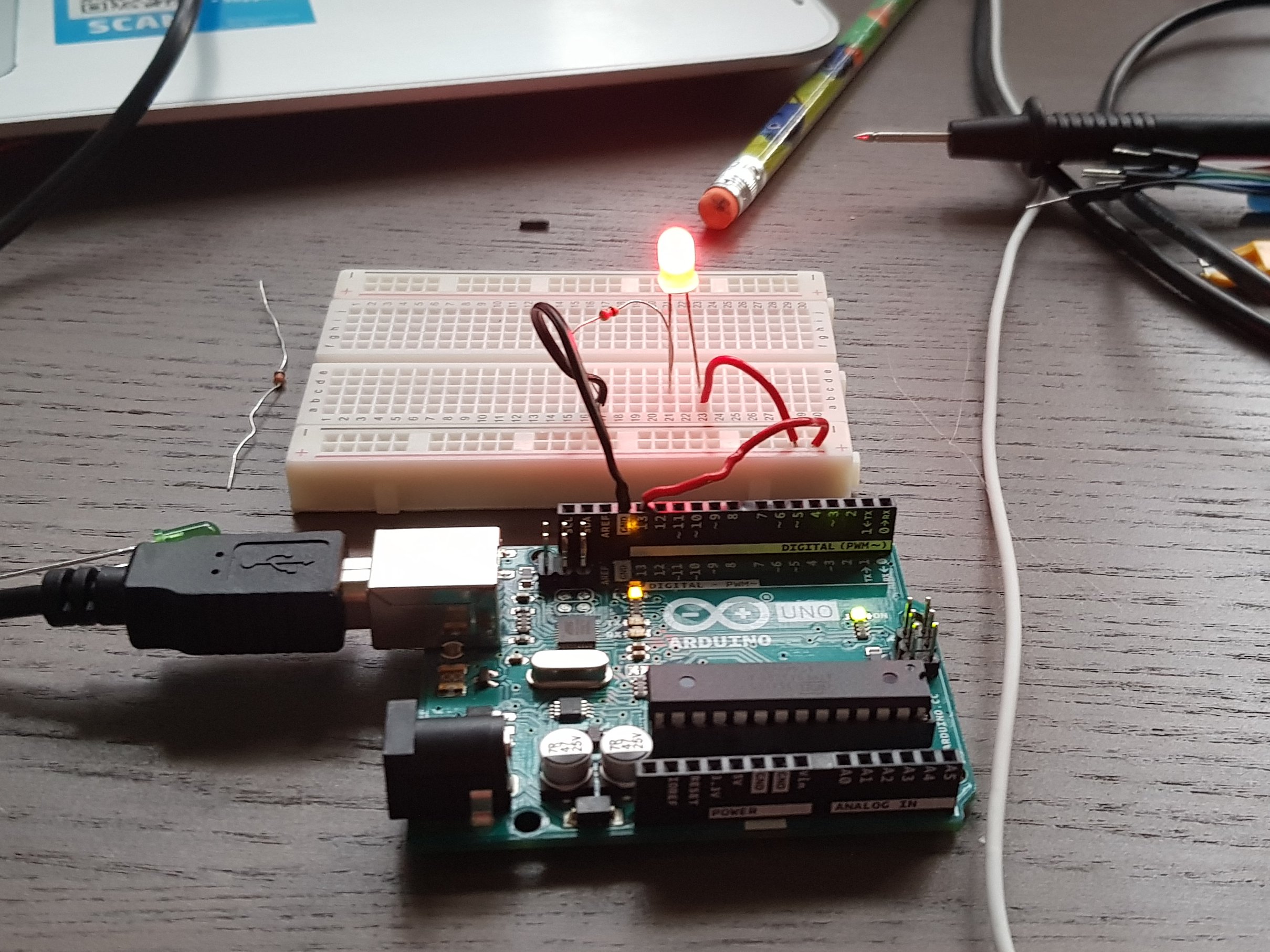 Arduino Workshop Led Flashers Hackster Io - High Resolution Light Arts for Desktop