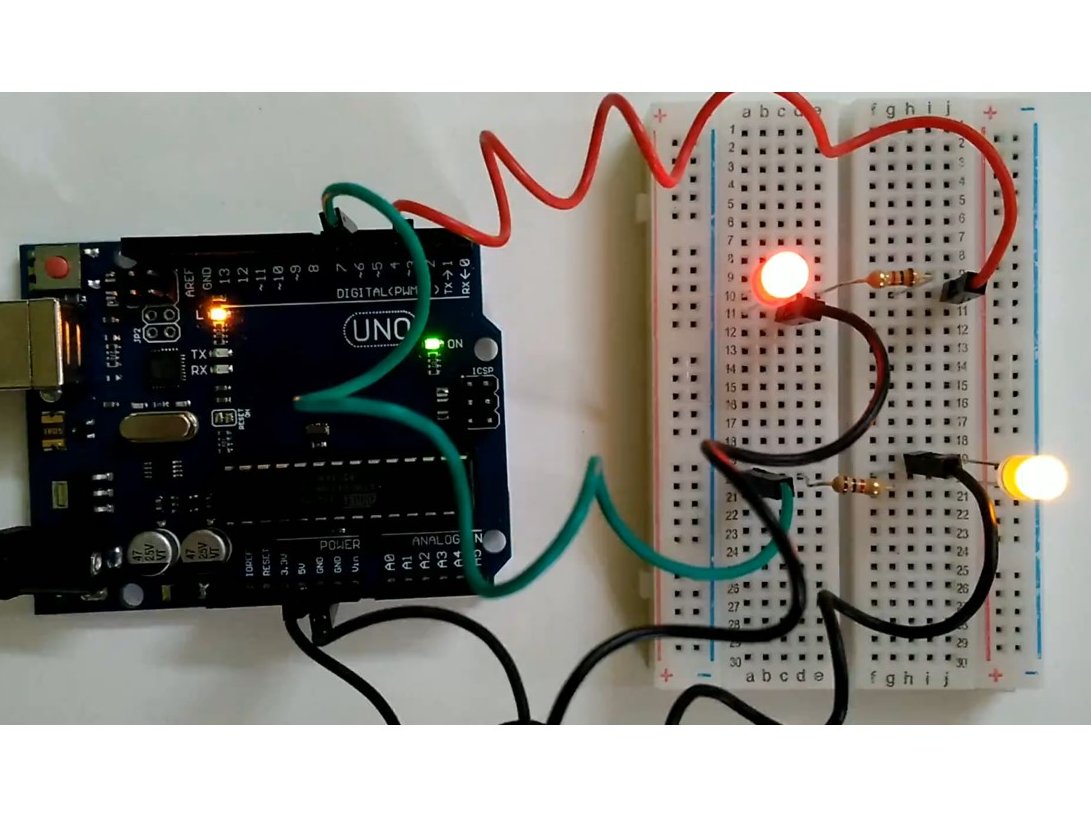 Working With Two Leds Hackster Io - Premium Landscape Wallpaper Gallery - HD