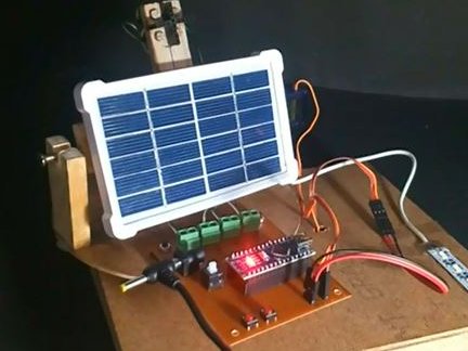 Sun Tracking Solar System Hackster Io - Mountain Texture Collection - High Resolution Quality