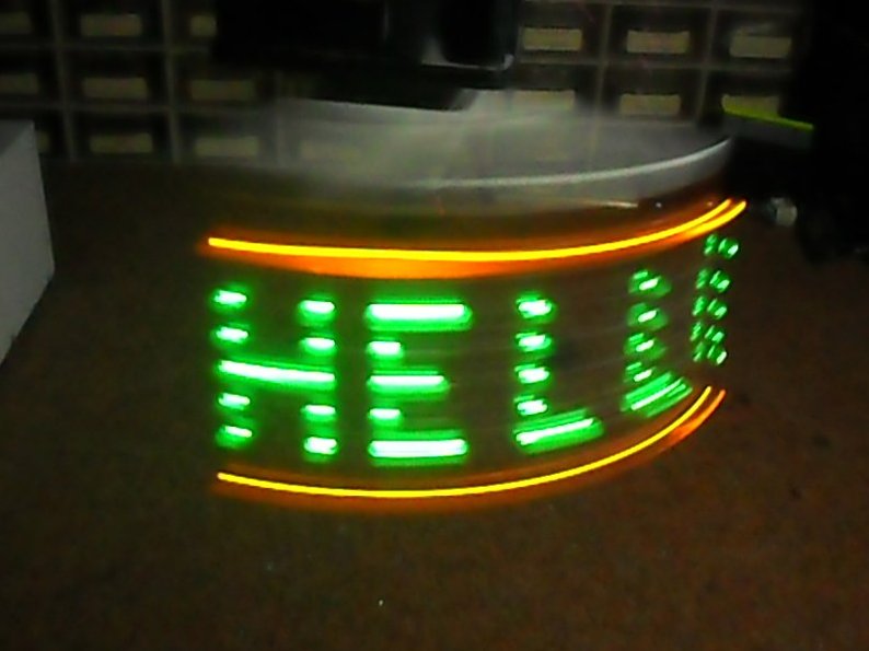 How To Make A Pov Display Hackster Io - Premium Gradient Wallpaper Gallery - Retina