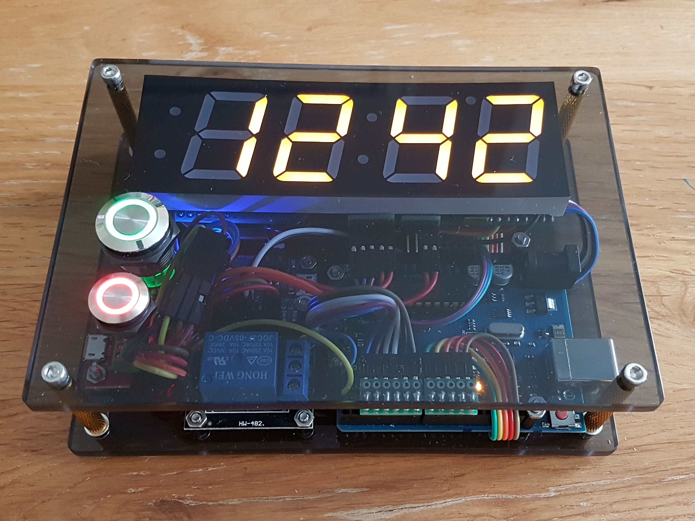 4 Digit 7 Segment Shift Register Counter Hackster Io - Best Colorful Textures in HD