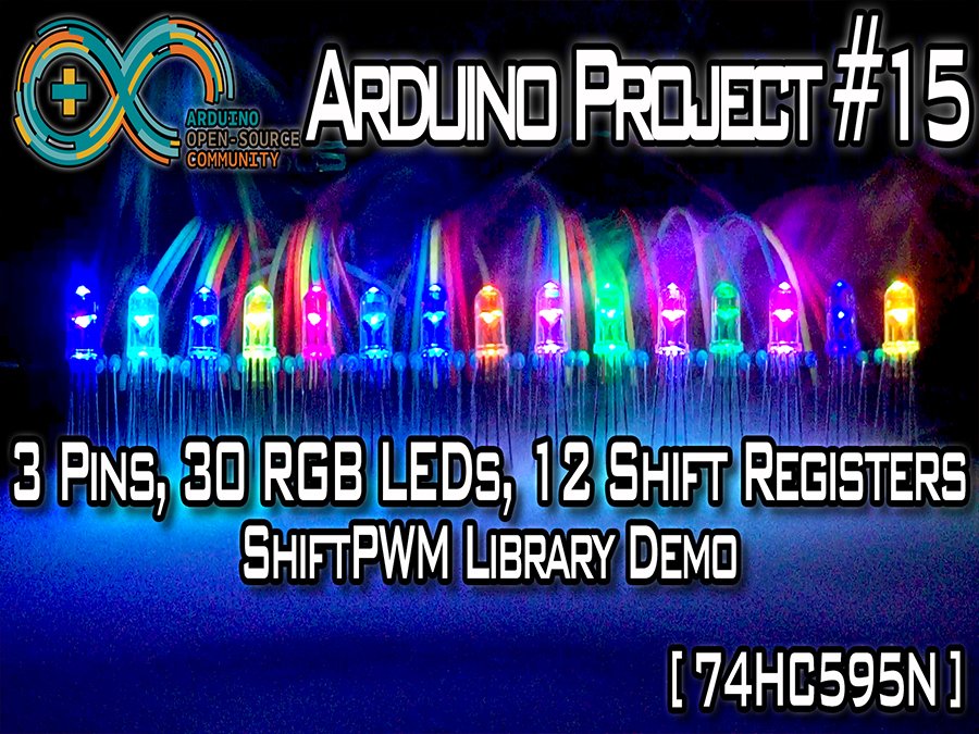 Arduino 74hc595 Rgb Leds With 20 Effects Hackster Io - Vintage Wallpaper Collection - Desktop Quality