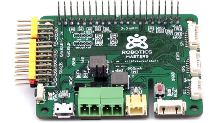 Robotics Masters Set To Launch Robo Hat Mm1 Control Board