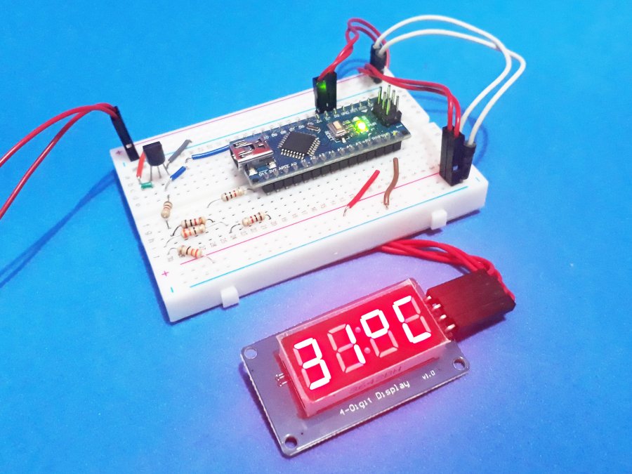 Temperature Indicator With Arduino Arduino Project Hub