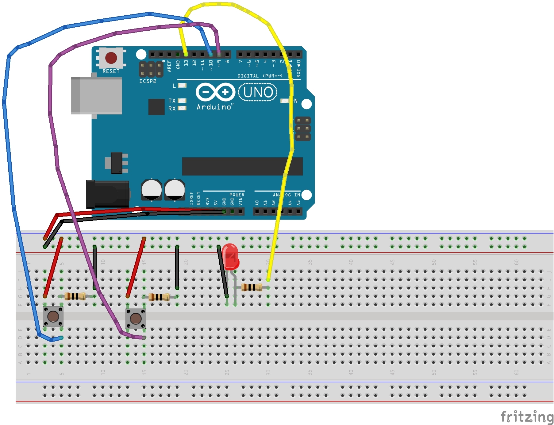 Adjusting Led Brightness With Variable Resistance Hackster Io - High Quality HD Mountain Illustrations | Free Download